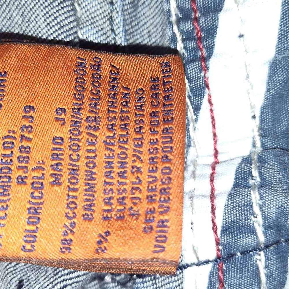 Rock Revival Men Blue Jeans 38 X 34 - Picture 9 of 9